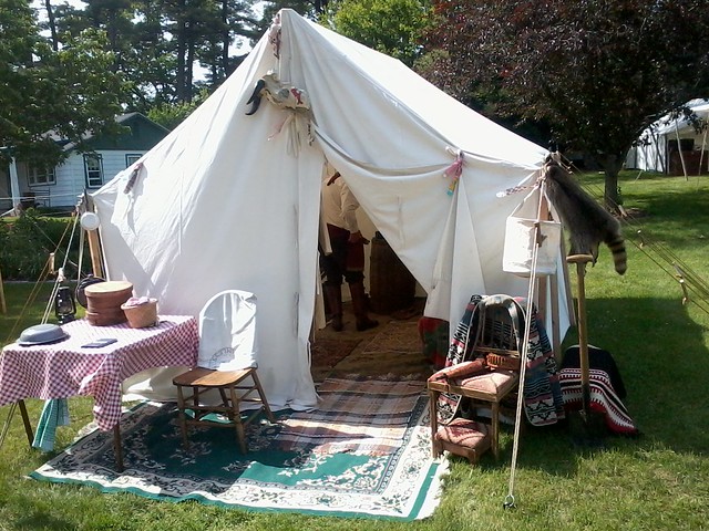 Tent dressing..