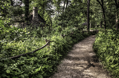 illinois thegrove trails fences paths hdr cabins glenview hff logcabins nikkor18300mm fencefriday