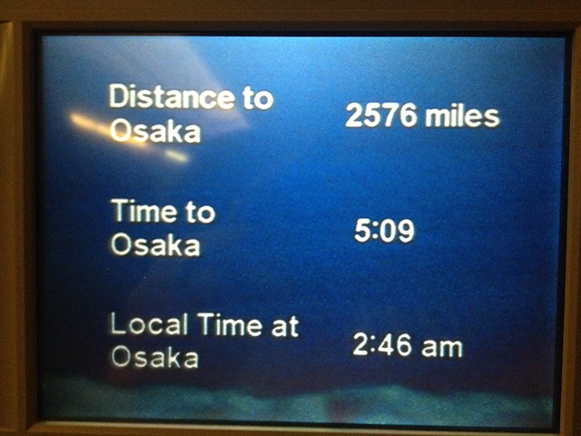 On to Osaka, Japan