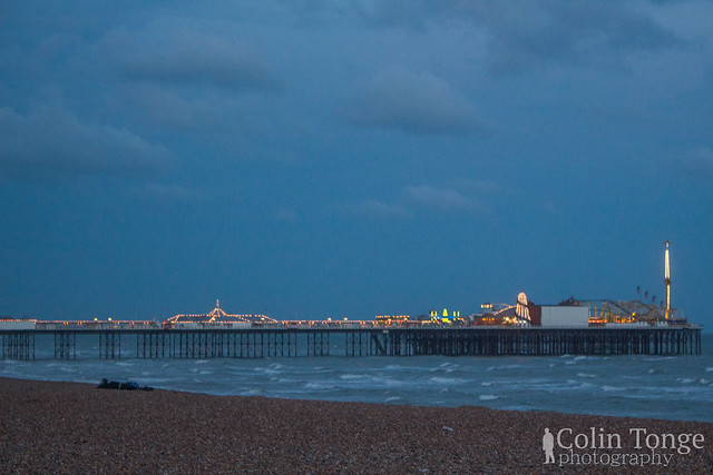 Brighton Palace Pier by Night