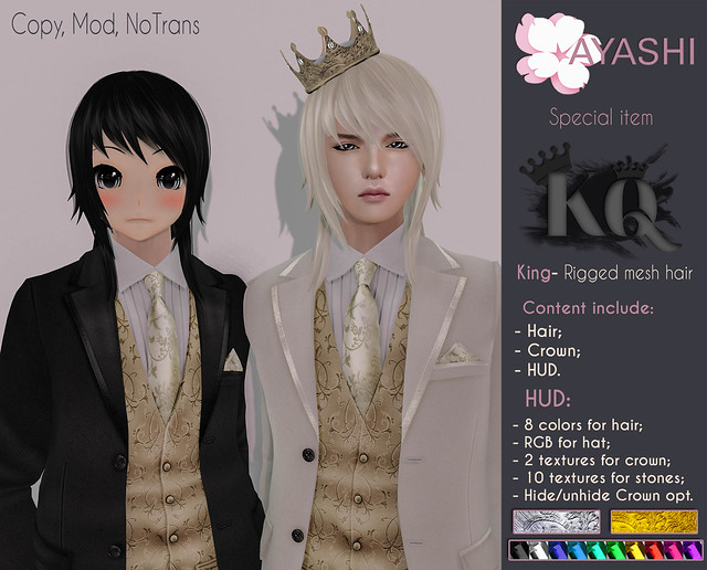 [^.^Ayashi^.^] King hairstyles special for Kings & Queens - FAIR !!!