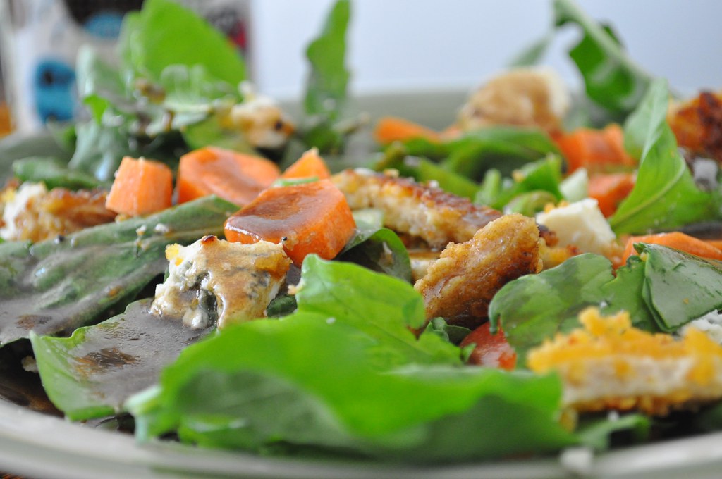 Salad close-up.