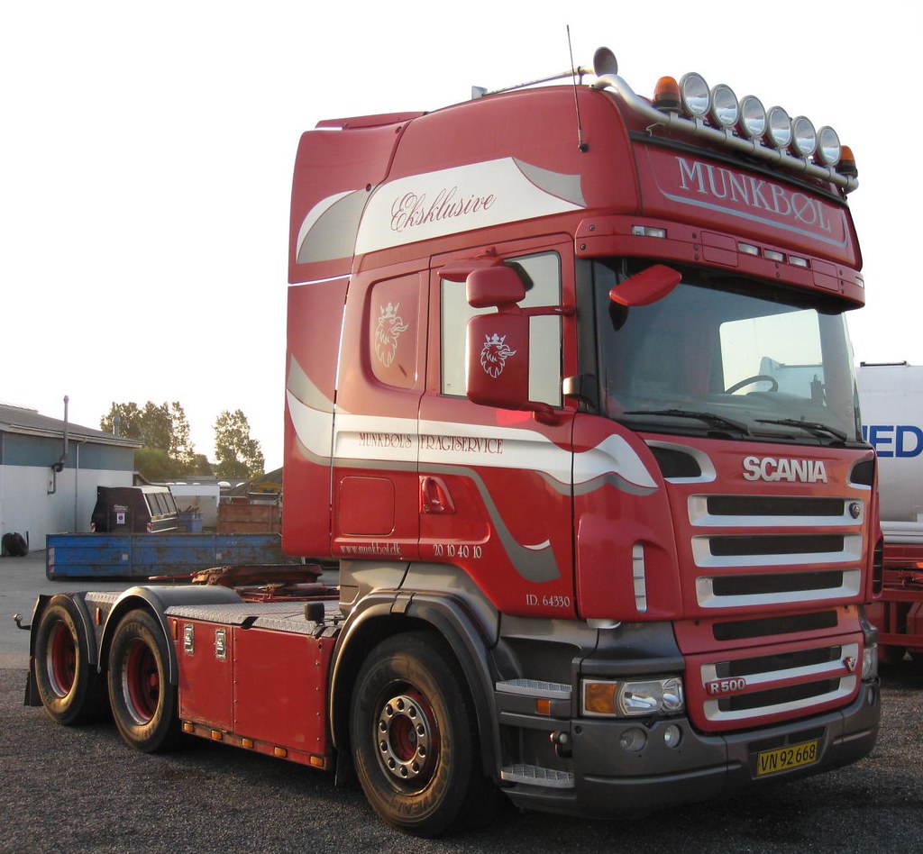 Scania R500 Røling Scania R500 V8 - Munkbøls Fragtservice Herlufmagle - VN 92… | Flickr