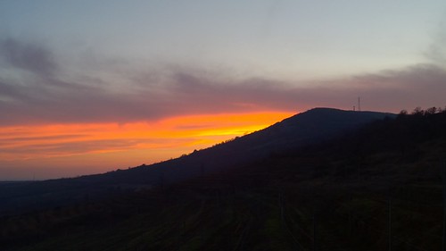 sunset mountain