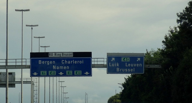 Panneau routier belge - Belgian Road Sign
