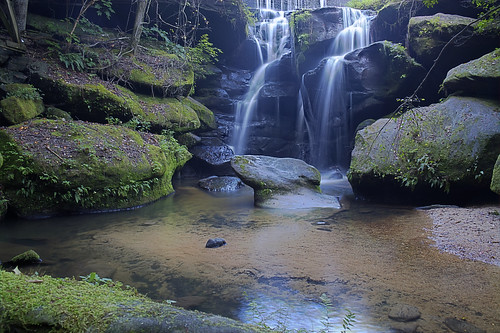 green water waterfall alabama
