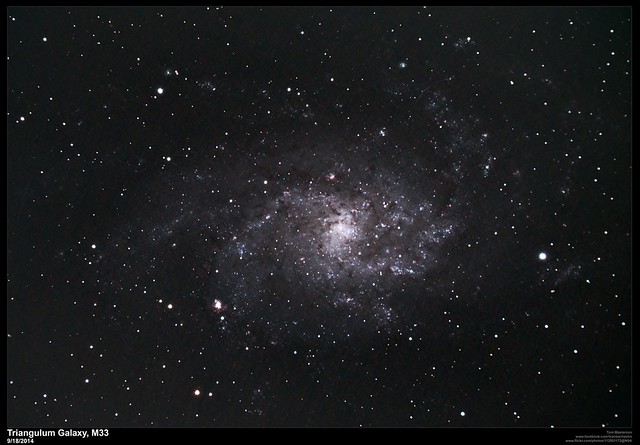 Triangulum Galaxy M33 9/18/2014