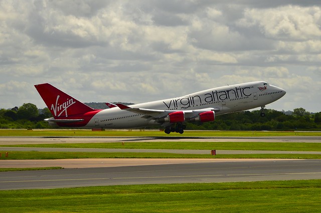 Virgin Atlantic G-VAST at Manchester
