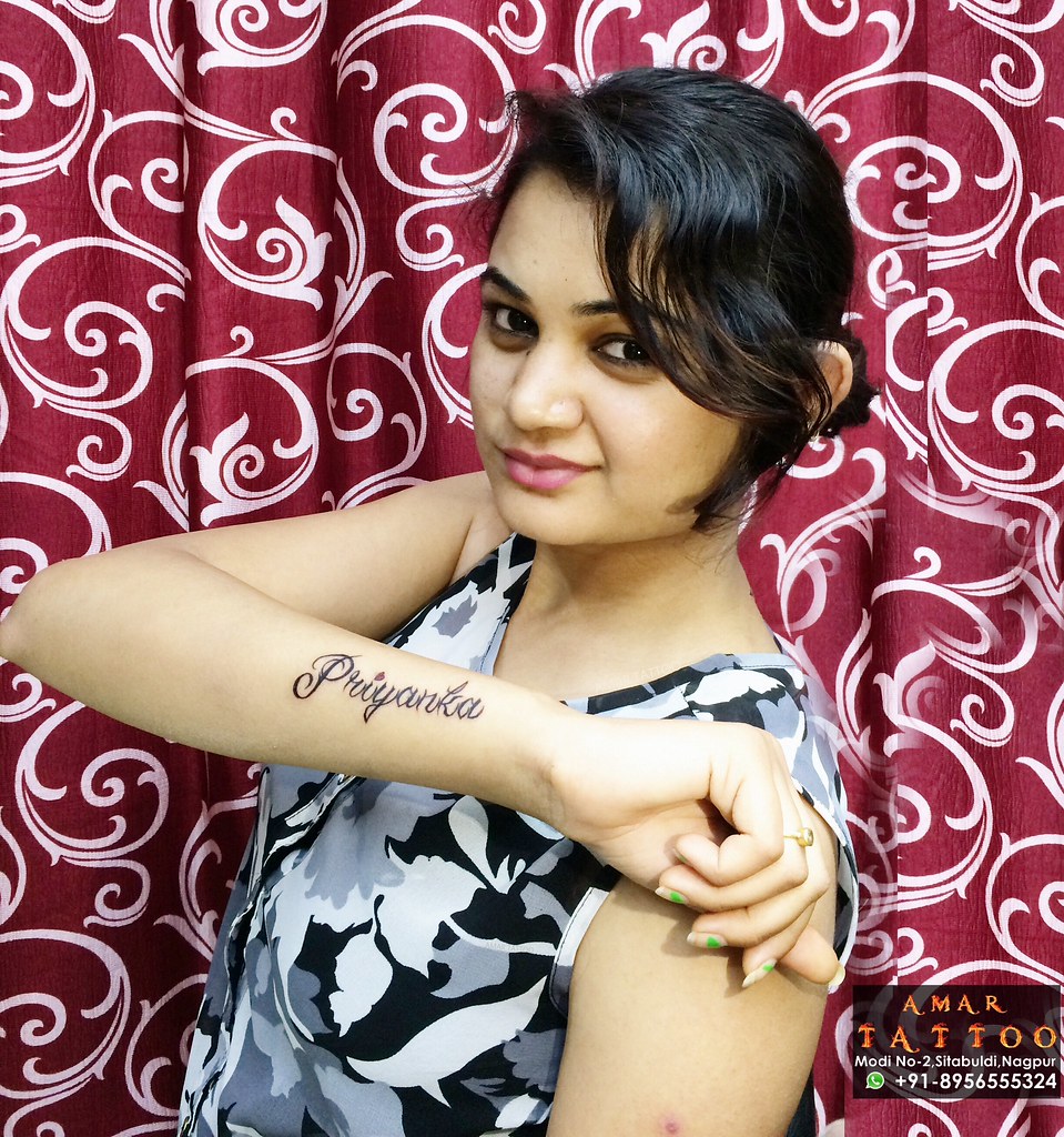 priyanka chopra name amar tattoo | priyanka chopra name amar… | Flickr