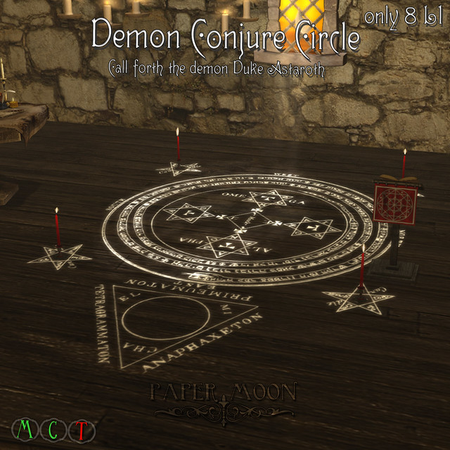 *pm* Demon Conjure Circle