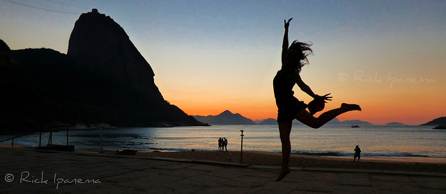 Dance Queen - Dawn in Rio  - Praia Vermelha - Urca - Rio de Janeiro - #Urca #SugarLoaf #Rio #Brasil