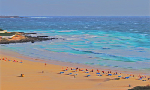 Fuerteventura. The sea and the beach. Mar y playa.