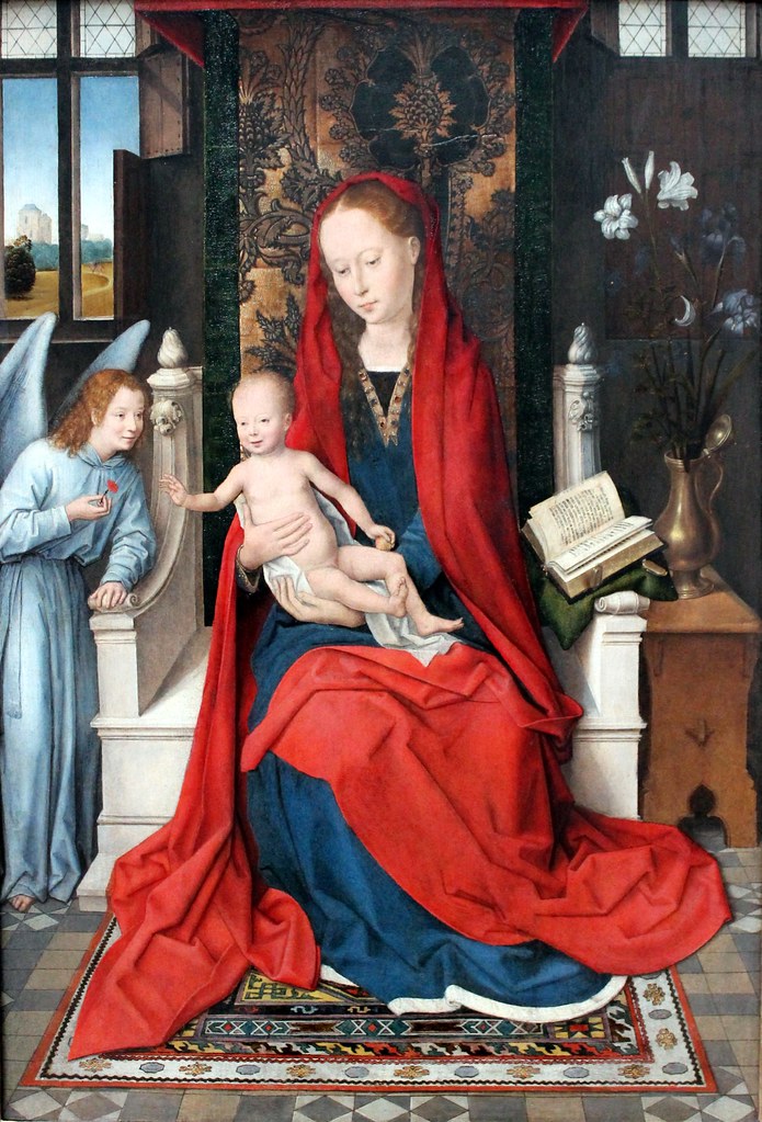 Hans Memling. Virgin and Child Enthroned. 1485 | arthistory390 | Flickr