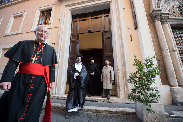 Cardinal leads delegation of Muslim leaders to Rome to meet Pope Francis and dialogue with the Holy See.
