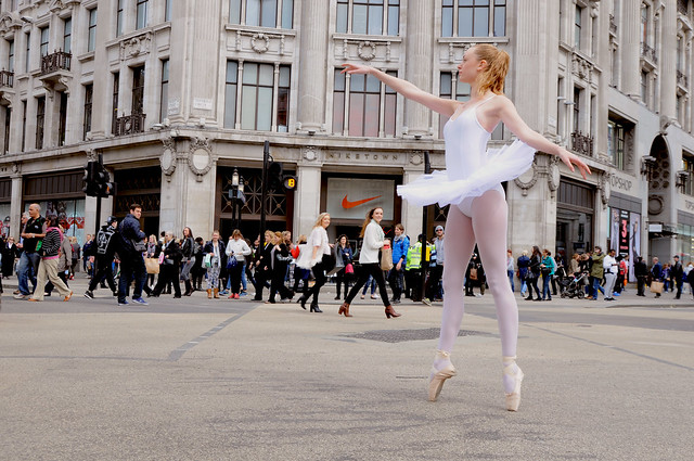 1. Street Ballerina - Oxford Circus