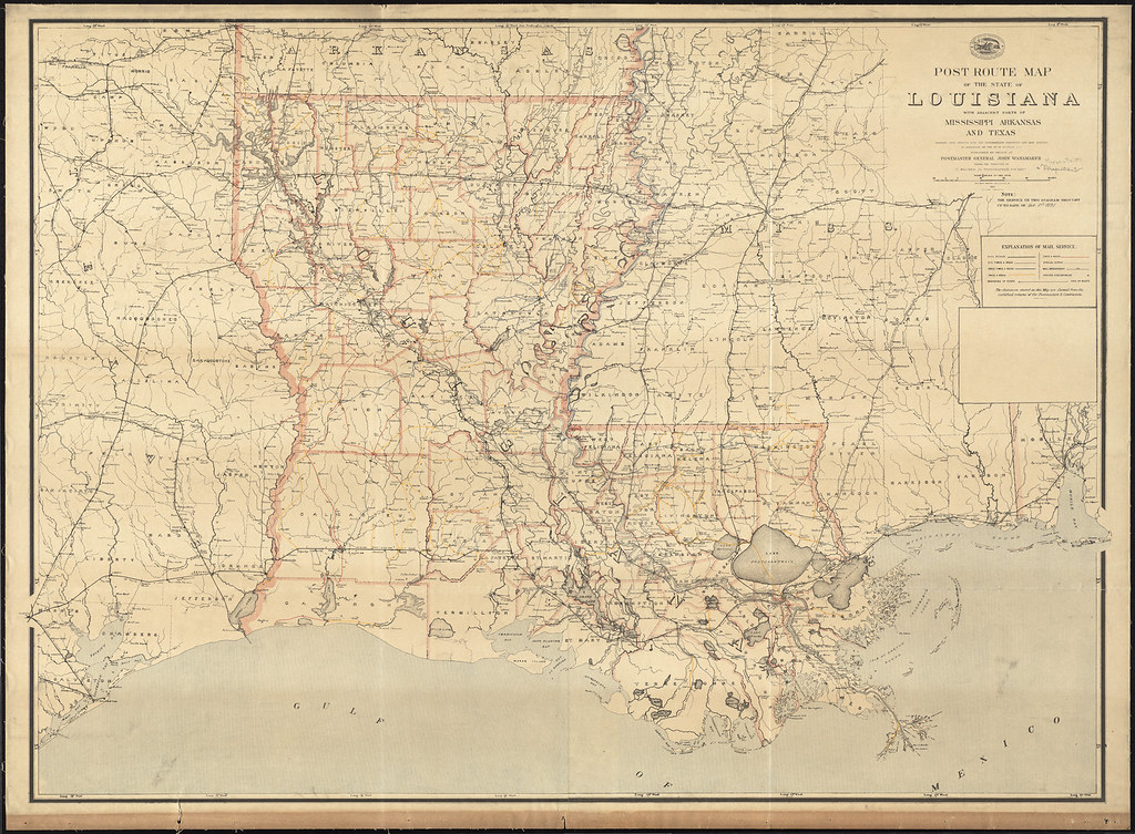 Maps, Louisiana Historical Center