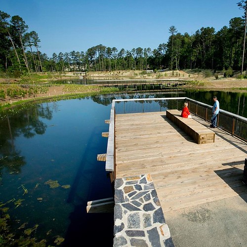 Thanks to @dukealumni for this glorious photo of the new Duke reclamation pond, located near Erwin Road adjacent to Circuit Drive and Towerview Road. The $11.5 million sustainable pond is expected to save Duke up to 100 million gallons of water annually.