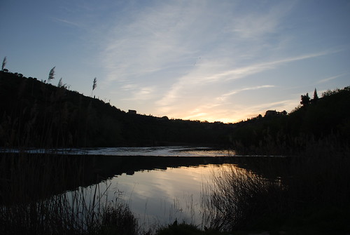 toledo río atardecer sunset