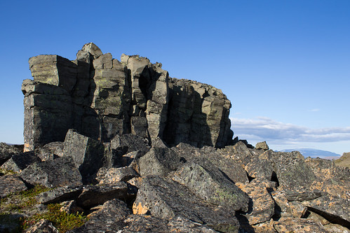 Basalt á Búrfelli | by t.reykdal