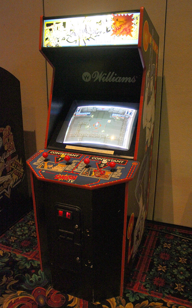 Smash Tv Arcade Cabinet A Photo On Flickriver