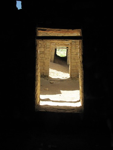 newmexico stone ruins aztec nativeamerican highdesert historical smalltown doorways aztecruinsnationalmonument