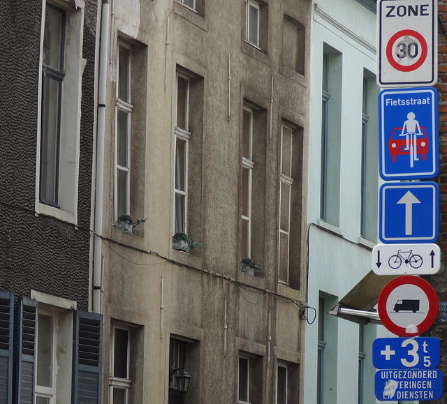 Panneaux routiers belges, Gand - Belgian Road Signs, Ghent