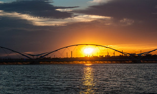Sunset Bridge in Tempe