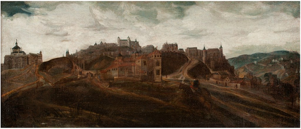Vista de Toledo. Anónimo. Siglo XVIII. Museo del Greco.