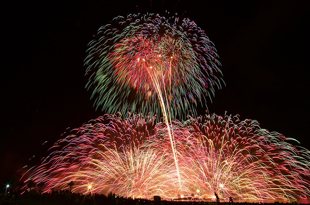 第34回全国新作花火競技大会　The 34th competition of New Fireworks on Lake Suwa