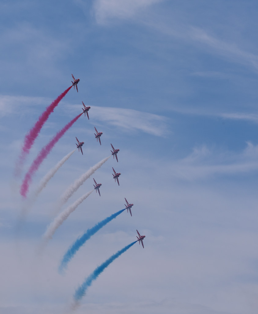 The Red Arrows - Pheonix Bend - FIA2014