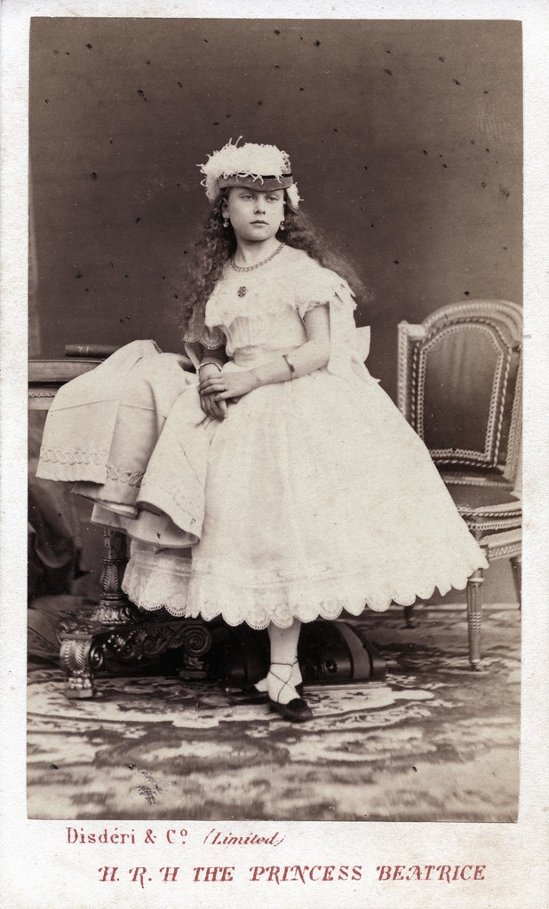 Disderi & Co - Princess Beatrice, ca 1862 | Maker: Disderi &… | Flickr