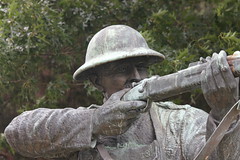Alvin York Statue at the Tennessee State Capitol (Nashville, Tennessee) - July 24, 2014