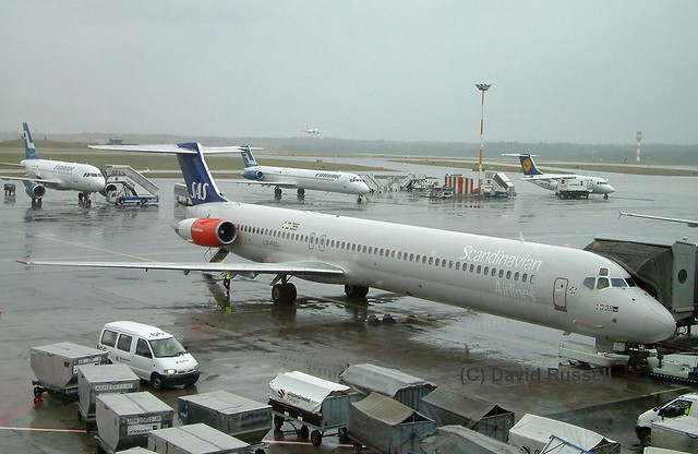LN-ROO Douglas MD81 Scandianavian Airlines System SAS