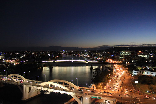 city nightphotography bridge urban canon australia brisbane queensland brisbaneriver hotelview