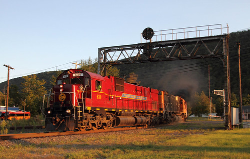 new york sunset pennsylvania smoke trains pa western 630 emporium railroads alco mlw c630m wnyp