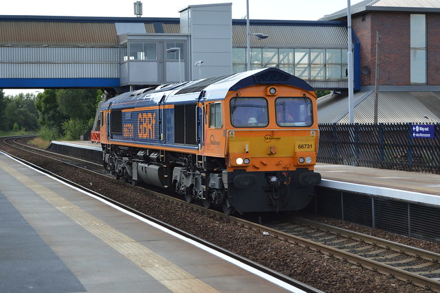66731 0N66 1533 Carlisle - Tyne Coal Terminal Gbrf 11/07/14