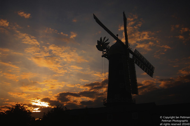Skidby Mill Sunset