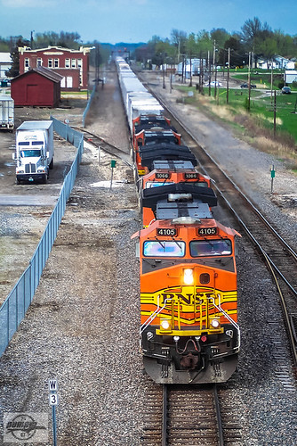 Westbound BNSF Intermodal Train at Marceline, MO | 10 years … | Flickr