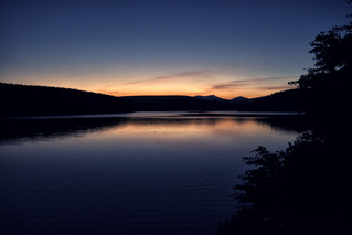 Sunset Over Pontsticill Reservoir