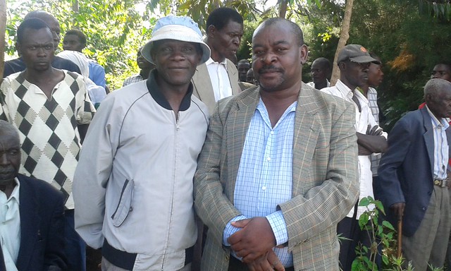 Albert Kenyani with Videnyi and Simon Azenga [Now late]