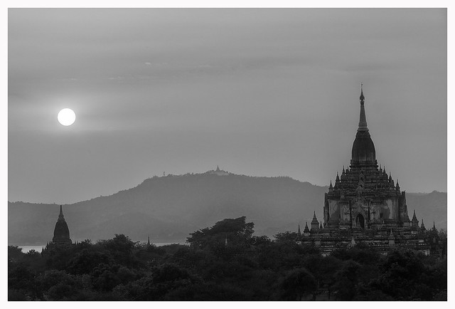 Sunset In Bagan