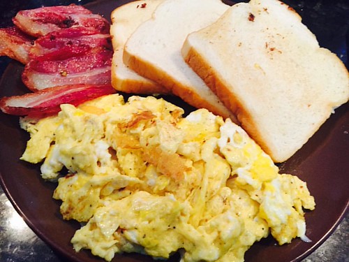 Saturday breakfast , yummy yum. I have a new griddle. I love it. Breakfast was super easy to make this morning. #recipeidea #recipeideas #recipes #recipe #breakfastidea #breakfasttime #breakfast #breakfastideas | by kissesmuah007