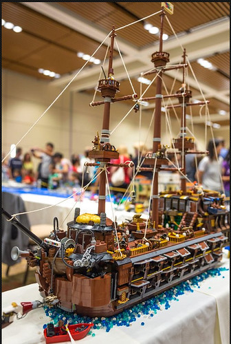 HMS CrazyBricks at Bricks By the Bay - Photo by Norman Chan 3