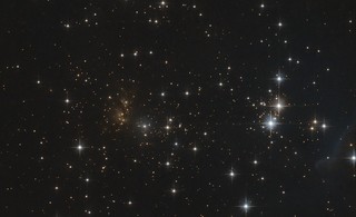 IRAS 05395+3055 - The target is that faint, orangeish nebula… - Flickr