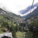 Pohled z lanovky na Zermatt, foto: Vítězslav Krutiš