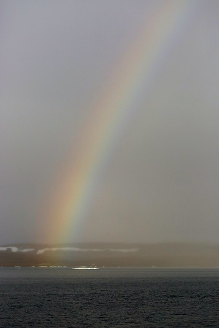 Rainbow Resolute Bay Cornwallis Island Canada Arctic