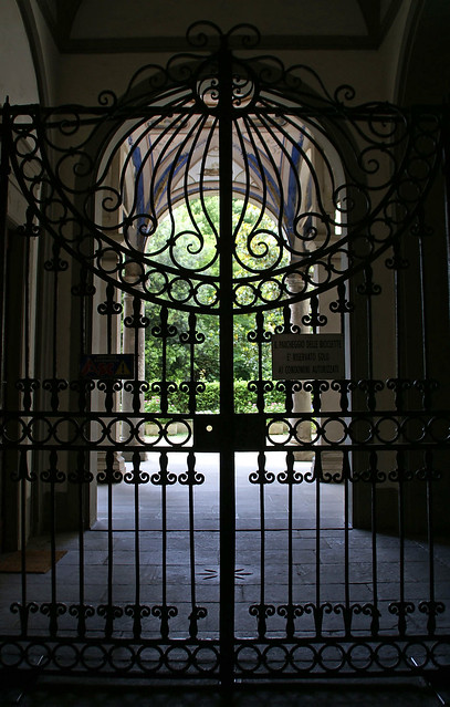 Florenz, Via Borgo Pinti, Eingangshalle des Palazzo Caccini (entrance hall)