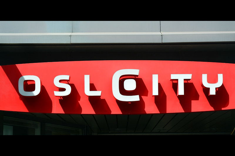 Oslo City / sign