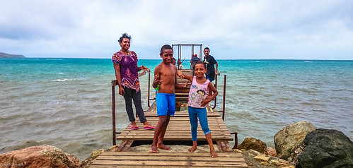 new family people beach port guinea pier gulf jetty explorer dora png papua ethnic moresby