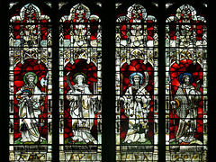 Sat, 06/18/2011 - 15:23 - Clerestory stained glass. Gloucester Cathedral 18/06/2011